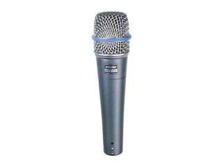 shure beta 57 microphone hire